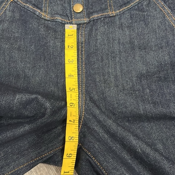 Anthropologie NWT Strapless Denim Corset Jumpsuit - 8 (runs small) - Picture 14 of 15